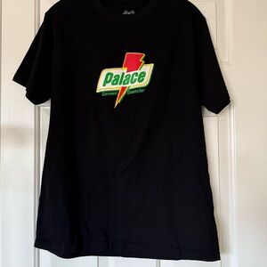 PALACE Black Tee with Vibrant Logo